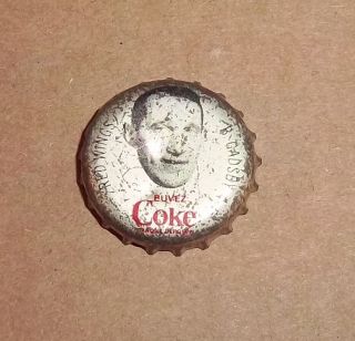 Coca - Cola Caps Hockey 1964 - 65 Bill Gadsby Detroit Red Wings S - B