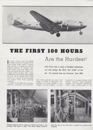 1938 Douglas Dc - 4 Aircraft Report 7/14/2020h