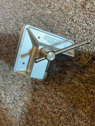 Vintage Stanley Aluminum Corner Vice No.  80 - 702 Made In Usa