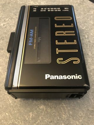 Vtg Panasonic Rx - Sa60 Am/fm Stereo Cassette Player - Perfect - Ships Fast