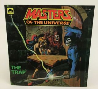 Masters Of The Universe Heman Golden Book The Trap Paperback Vintage 1983