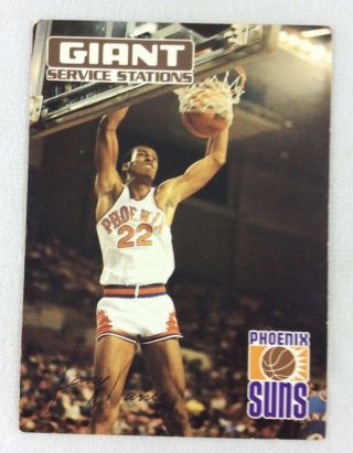 Nba 1982 - 83 Phoenix Suns Giant Basketball Card - Larry Nance - Rookie (clemson)