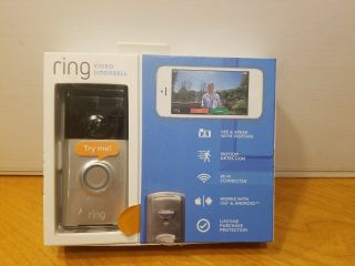 Ring Wi - Fi Enabled Video Doorbell (satin Nickel)