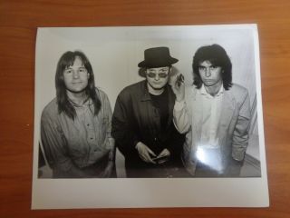 Vintage Glossy Press Photo Xtc Andy Partridge Colin Moulding Dave Gregory 1