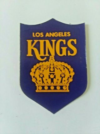 Vintage Los Angeles Kings Nhl Sticker Old Team Logo Decal