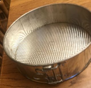 Vintage Made In Germany Thurnauer 10 " Spring Form Cheesecake Cake Pan