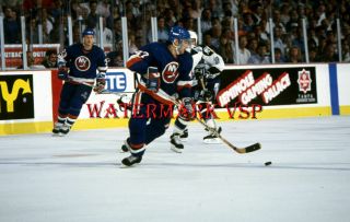 Rich Pilon York Islanders 35mm Slide Negative Nhl 1993 94 A12