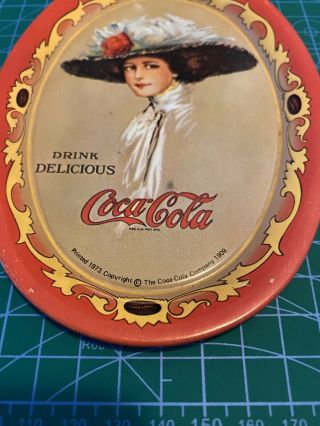 1973 Vintage Coca - cola Tip Tray. 2