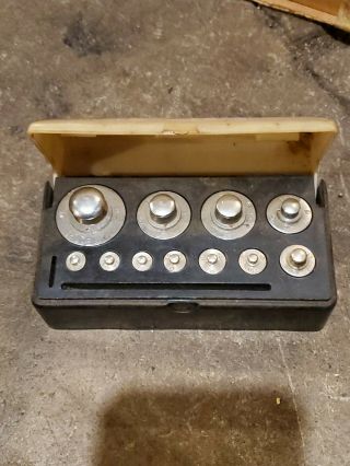 Vintage Set Kyung In Calibration Weights