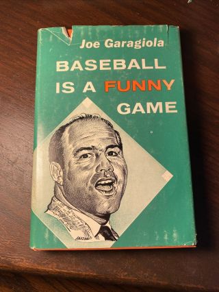1960 Joe Garagiola Baseball Is A Funny Game St.  Louis Cardinals Hardback