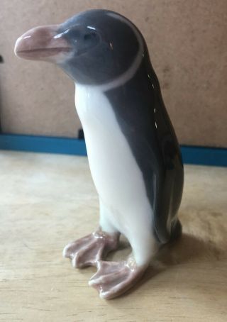 Vintage Royal Copenhagen Denmark Porcelain Penguin Bird Figurine 1283
