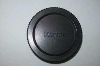 Vintage Back Lens Cap For Konica Autoreflex Ar Camera Lenses -