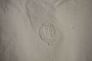 Slip Frock Or Tank Dress Vintage French White Cotton 1940 