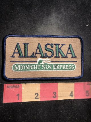 Alaska Midnight Sun Express Patch (railroad Train Related) 95wl