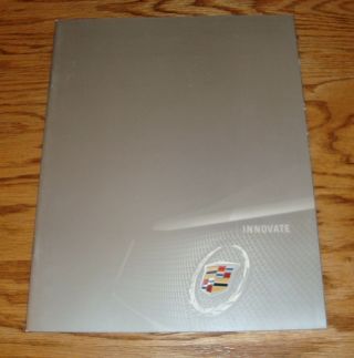 2007 Cadillac Innovate Full Line Sales Brochure 07 Escalade Cts Sts Xlr