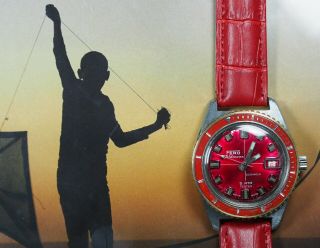 Large Vintage Fero Feldmann Diver Watch