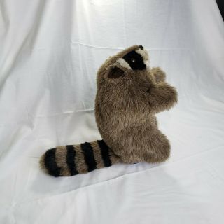 Vintage Country Critters Raccoon Hand Puppet Plush