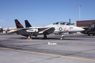 35mm Slide Military Aircraft/plane Usn F - 14a 161279 Mar 1989 P1284
