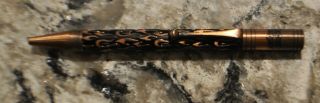 Harley Davidson Ball Point Pen - Bronze Color With Flames