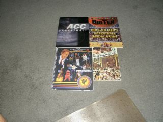 College Conference Basketball Media Guides (big East,  Big Ten,  Acc & Others. )
