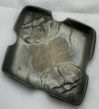 Early Liberty & Co Tudric Pewter Pin Tray By Archibald Knox 0283