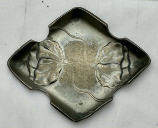 early liberty & co tudric pewter pin tray by archibald knox 0283 2