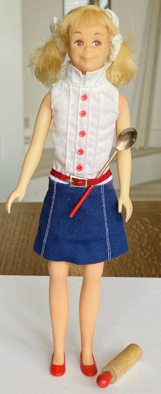 Vintage Skipper Doll Outfit 1912 Cookie Time Barbie Scooter Doll With Freckles
