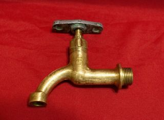 Ussr Vintage Water Tap Loft Design Soviet Water Brass Faucet