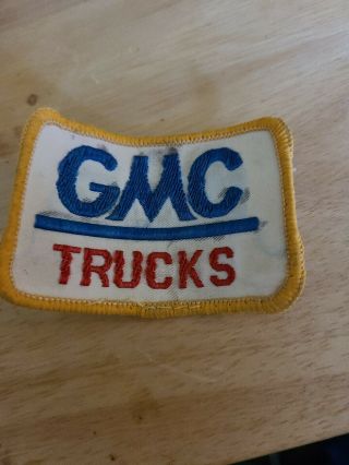 Vintage Gmc Trucks Hat Patch