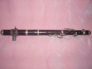 Antique Wood 6 Key Piccolo Flute Fife 11 1/2 