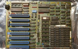 Vintage Westpac Technology Clone88 8088 Motherboard With Nec D8088d Opc 1298a