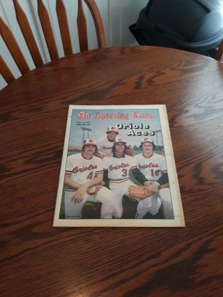 July 8,  1978 - The Sporting News - Baltimore Orioles Pitchers