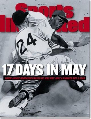 May 5,  1997 Jackie Robinson Brooklyn Dodgers Sports Illustrated