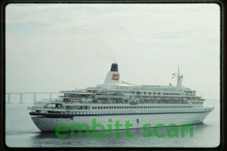 Slide,  Royal Viking Line Cruise Ship Royal Viking Sky,  1984