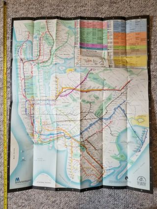York Subway Map - York City Transit Authority 1979 MTA 3