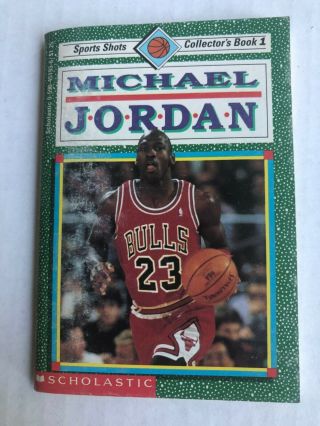 Michael Jordan 1991 Scholastic Sports Shots Collector 