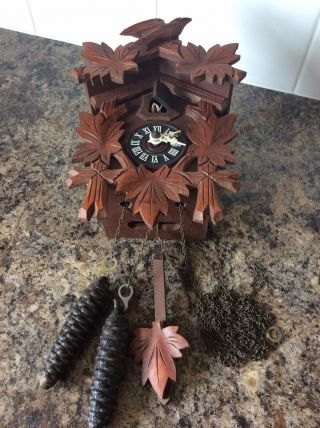 A Little Cuckoo Clock By One Of The Best German Makers - Hubert Herr
