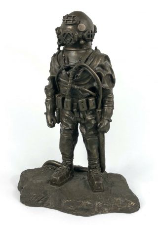 Us Navy Mkv Diver Figurine Desco Mark V Diving Helmet Morse Schrader Suit
