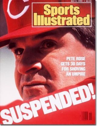 May 9,  1988 Pete Rose Cincinnati Reds Sports Illustrated