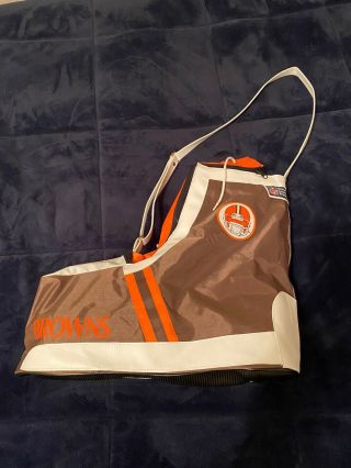 Retro - Vintage Nfl Cleveland Browns Gym Duffle Bag - Sneaker Shaped