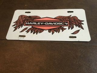 Harley Davidson Metal Sign 12 " X 6 "