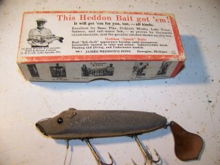 Heddon Flaptail Mouse In Correct Box