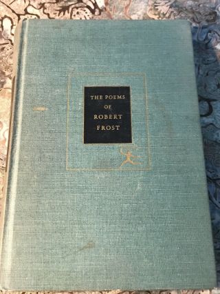 Vintage.  The Poems Of Robert Frost 1946 - Modern Library Book