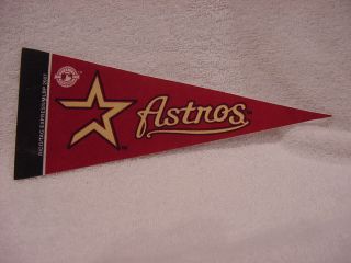 Sweet 2007 Houston Astros Dark Red Mini Pennant,  New&nice