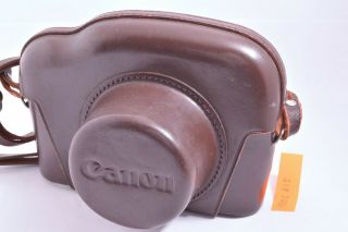 Vintage Canon Camera Leather Case For Canon P 702815