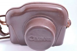 Vintage Canon Camera Leather Case for Canon P 702815 2