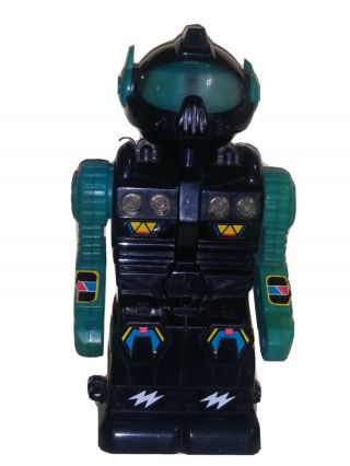 Vintage - Vogue Star Electronic Astro - Bot Black Robot Toy