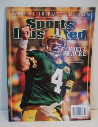 Sports Illustrated 2008 Special Tribute Edition Brett Favre Green Bay Packers
