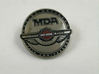 1903 - 2003 Mda Harley Davidson 100 Years Anniversary Lapel Hat Pin Badge F5