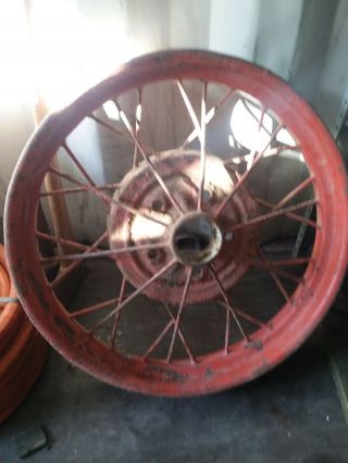 Antique Rim Model A Ford 1928 - 1929 21 " Wire Wheel Vintage,  Cool